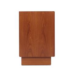  Danflex Danflex Mid Century Teak Tambour Door Lowboy Dresser - 3824350