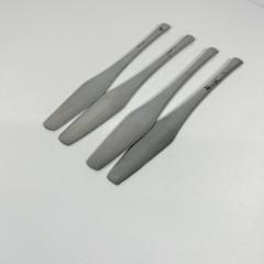  Dansk 1950s Modern Dansk Set Four Dinner Knives Odin IHQ Jens Quistgaard Germany - 2890479