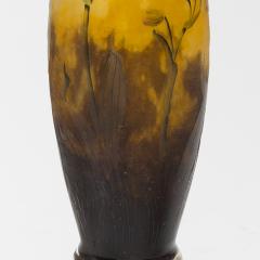  Daum Art Nouveau Enameled and Etched Glass Vase by Daum - 233797