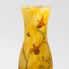  Daum Art Nouveau Enameled and Etched Glass Vase by Daum - 233799