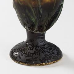  Daum Art Nouveau Enameled and Etched Glass Vase by Daum - 951493