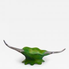  Daum Daum Nancy IO CENTERPIECE Silver and pate de verre by Daum and Roland Daraspe - 4762755