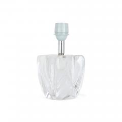  Daum Daum Nancy Pair of French mid century crystal table lamps by Daum - 3150986