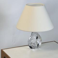  Daum Daum Nancy Small Daum Nancy Boudoir Lamp with Linen Shade - 4722422