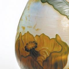  Daum French Art Nouveau N nuphars Cameo Glass Vase by Daum - 958960