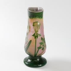  Daum French Grande berce des pr s Cameo Glass Vase by Daum - 256363