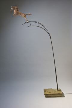  David Bacharach Leaping Horse Sculpture - 3453704