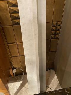  David Law Lella Massimo Vignelli WAGNERIANA MARBLE AND BRASS TORCHIERE BY LELLA AND MASSIMO VIGNELLI - 3477585