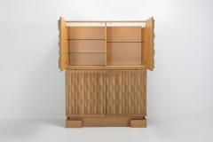  De Coene Brutalist Bar Cabinet in Oak by De Coene 1970s - 1051929