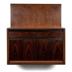  De Coene De Coene Wall Mounted Consoles in Walnut and Rosewood - 1553737