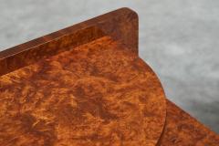  De Coene Fr res A Pair of De Coene Fr res Art Deco Nightstands in Thuya Veneer Belgium 1930s - 4608327