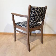  De Coene Fr res Art Deco Armchair by De Coene Fr res Limed Oak Belgium circa 1935 - 4446768