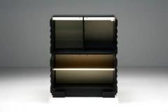  De Coene Fr res Brutalist Bar Cabinet by De Coene Belgium 1970s - 3432427