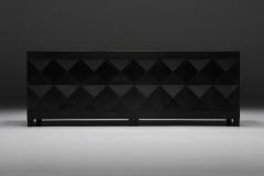  De Coene Fr res De Coene Credenza in Black Stained Oak 1970s - 2689705