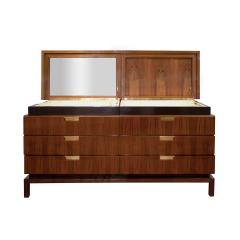  De Coene Fr res De Coene Fr res Beautifully Tailored Chest of Drawers with Built In Vanity 1960s - 3559037