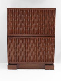  De Coene Fr res De Coene Freres Kortrijkse Wood Highboard Cabinet - 3905825