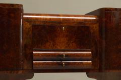  De Coene Fr res Exceptional De Coene Fr res Art Deco Sideboard in Burl Walnut Belgium 1930s - 4608433