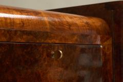  De Coene Fr res Exceptional De Coene Fr res Art Deco Sideboard in Burl Walnut Belgium 1930s - 4608434