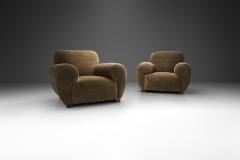  De Coene Fr res Pair of Art Deco Club Chairs by De Coene Fr res Belgium 20th Century - 4100186