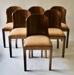  De Coene Fr res Set of Six Art Deco Dining Chairs - 2162692