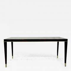  De Coene Maison De Coene Superb Art Deco Coffee Table with Silver End Leg - 468856