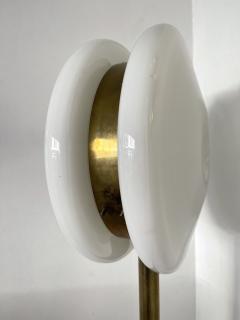  De Majo Brass Floor Lamp Murano Glass by De Majo Italy 1970s - 2176616