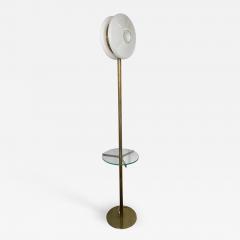  De Majo Brass Floor Lamp Murano Glass by De Majo Italy 1970s - 2180022