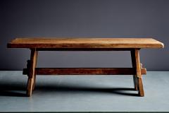  De Puydt Brutalist solid Oak Coffee Table by De Puydt - 4491962