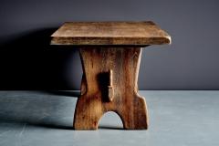  De Puydt Brutalist solid Oak Coffee Table by De Puydt - 4491963