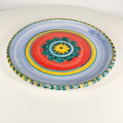  DeSimone 1960s DeSimone Pottery Ceramic Hand Painted Art Plate from Italy - 2960248