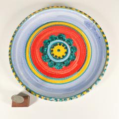  DeSimone 1960s DeSimone Pottery Ceramic Hand Painted Art Plate from Italy - 2960250