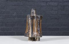  DeVoe Vintage Brutalist Glaze Ceramic Pottery Sculpture Signed DeVoe - 4270517