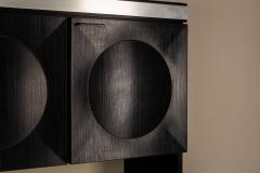  Defour Brutalist Bar Cabinet in the Style of Defour 1970s - 4406337