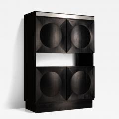  Defour Brutalist Bar Cabinet in the Style of Defour 1970s - 4412047