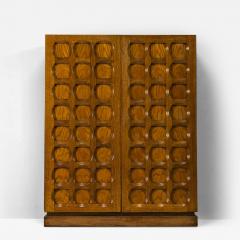  Defour Brutalist Highboard in Dark Oak Model Sonate by Frans Defour Belgium 1970s - 3060286