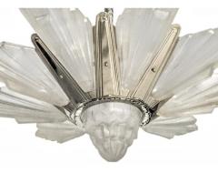  Degu French Art Deco Chandelier by Degue Skyscraper - 3941600