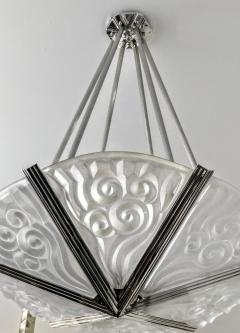  Degu French Art Deco Pendant Chandelier by Degue - 3941603