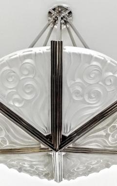  Degu French Art Deco Pendant Chandelier by Degue - 3941604