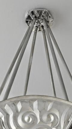  Degu French Art Deco Pendant Chandelier by Degue - 3941608