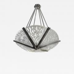  Degu French Art Deco Pendant Chandelier by Degue - 4218460