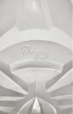  Degu French Art Deco Pendant Signed by Degue - 3940673