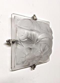  Degu French Art Deco Sconces or Flush Mounts Signed by Degue - 3942070