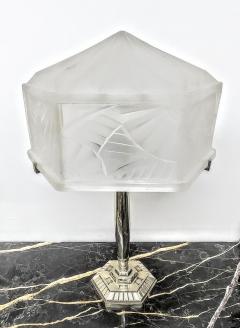 Degu French Art Deco Table Lamp Signed Degue - 3941088