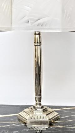  Degu French Art Deco Table Lamp Signed Degue - 3941159