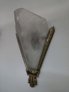  Degu French Art Deco Wall Sconces Signed by Degue LU161923518422 - 3941971