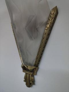  Degu French Art Deco Wall Sconces Signed by Degue LU161923518422 - 3941972