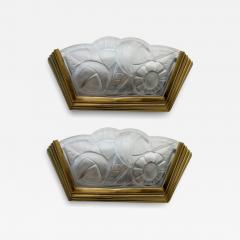  Degu French Art Deco Wall Sconces by Degue LU161924717693 - 4279007