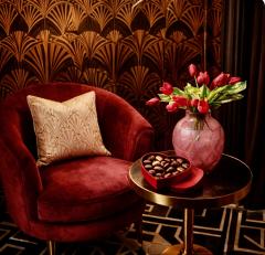  Degu French Etched Glass Art Deco Vase by Degue - 4546939