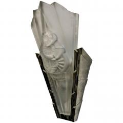  Degu Pair of French Art Deco Wall Sconces By Degue LU161925884853 - 3941905