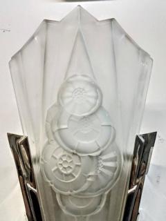  Degu Pair of French Art Deco Wall Sconces By Degue LU161925884853 - 3941907